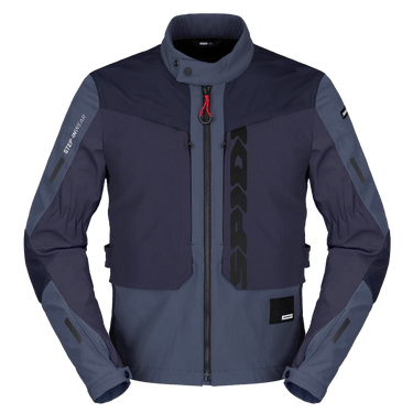 SPIDI TERRAIN TEX BLU + RAIN CHEST H2OUT,giacche tessuto SPIDI